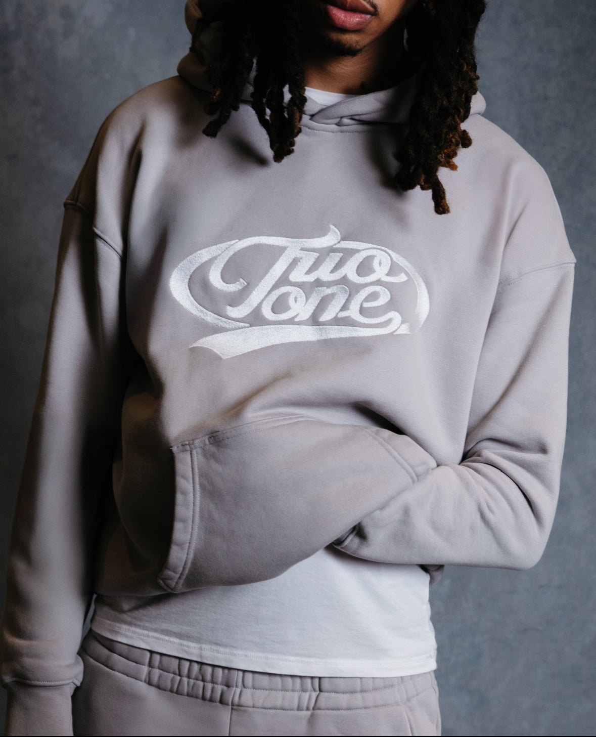 Grey TwoTone Hoodie